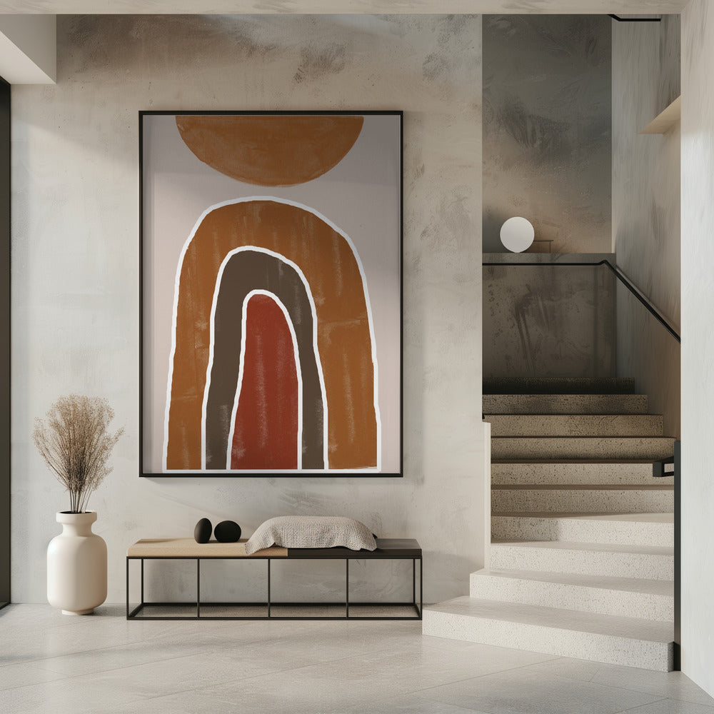Art Prints of Abstract Rainbow
