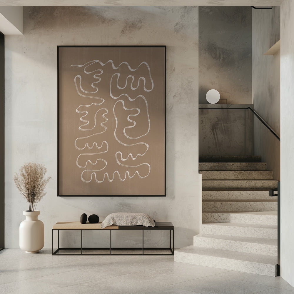 Art Prints of Abstract Lines No1.