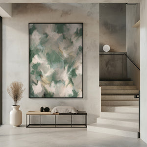 Art Prints of Wiped Jungle Pattern