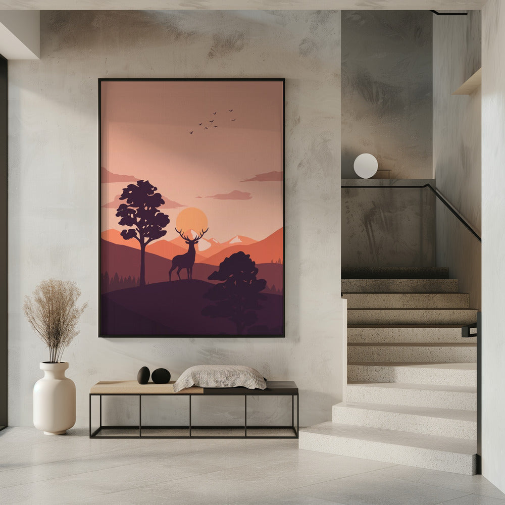 Art Prints of Summer Sunset