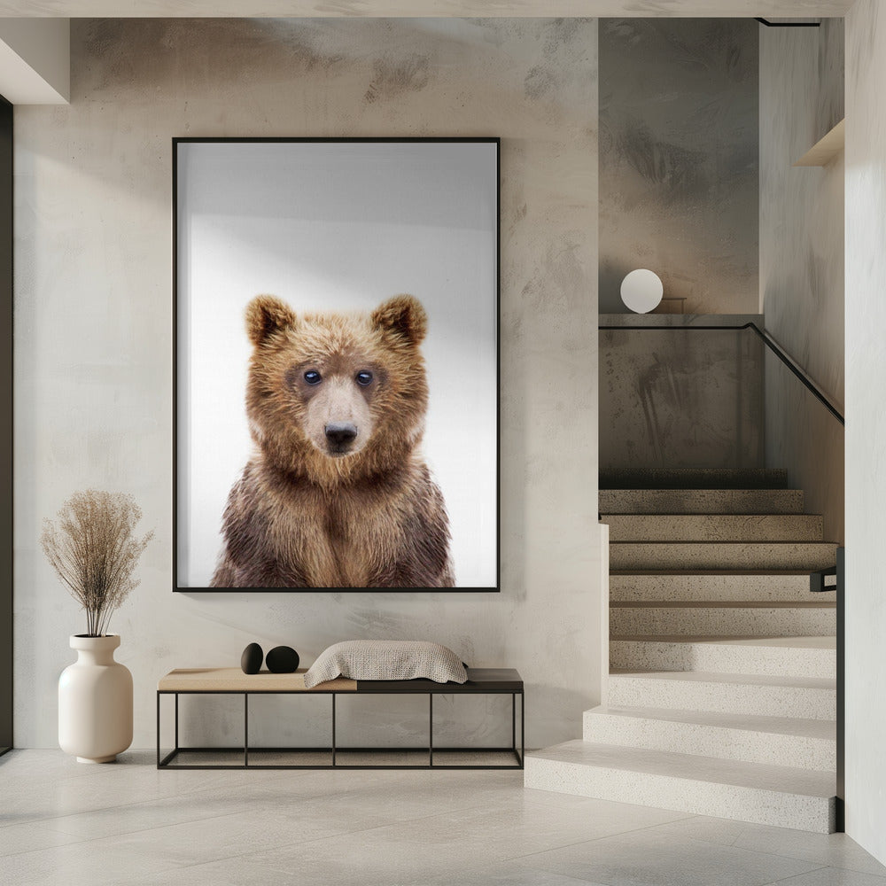 Canvas Art Print Baby Bear