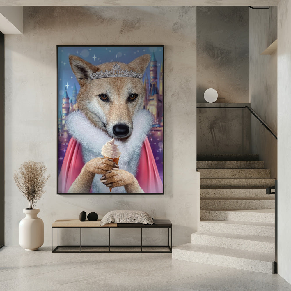 Canvas Art Print luna
