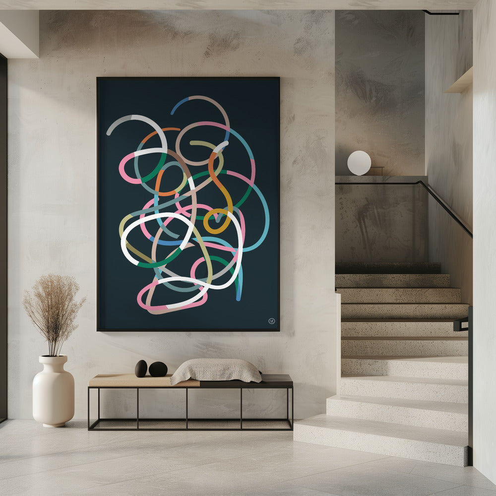 Art Prints of Color Lines