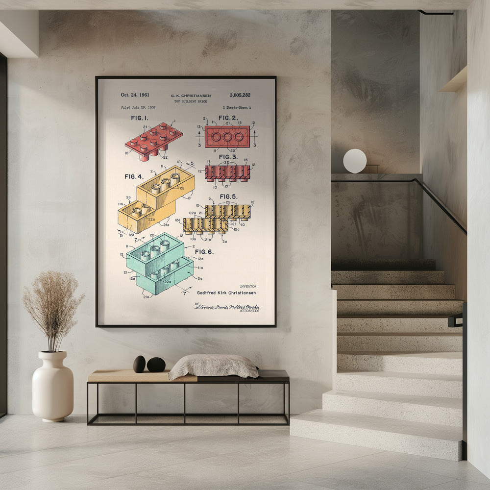 Art Prints of Lego Colors