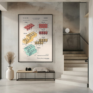 Art Prints of Lego Colors