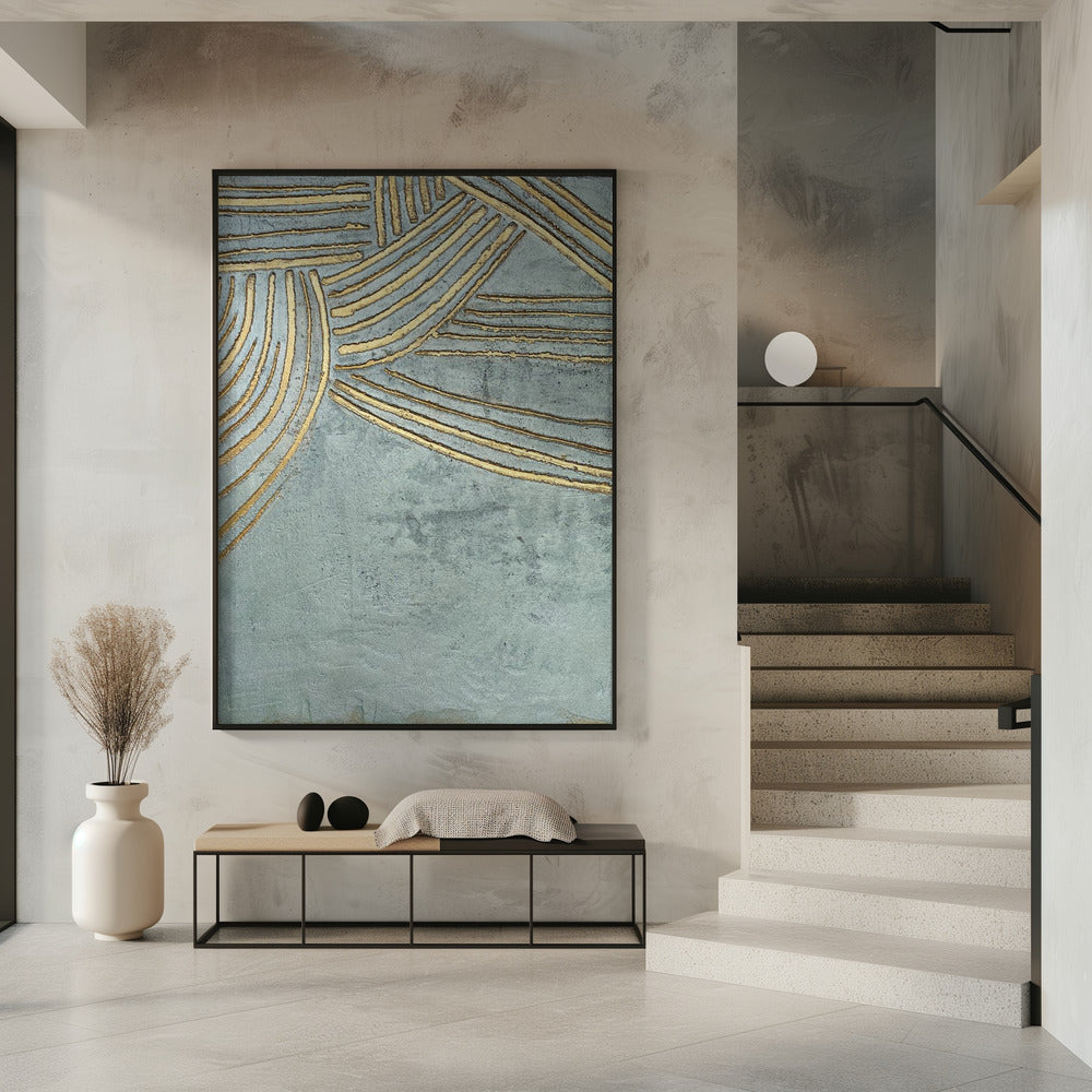 Art Prints of Ancient Gold Sun