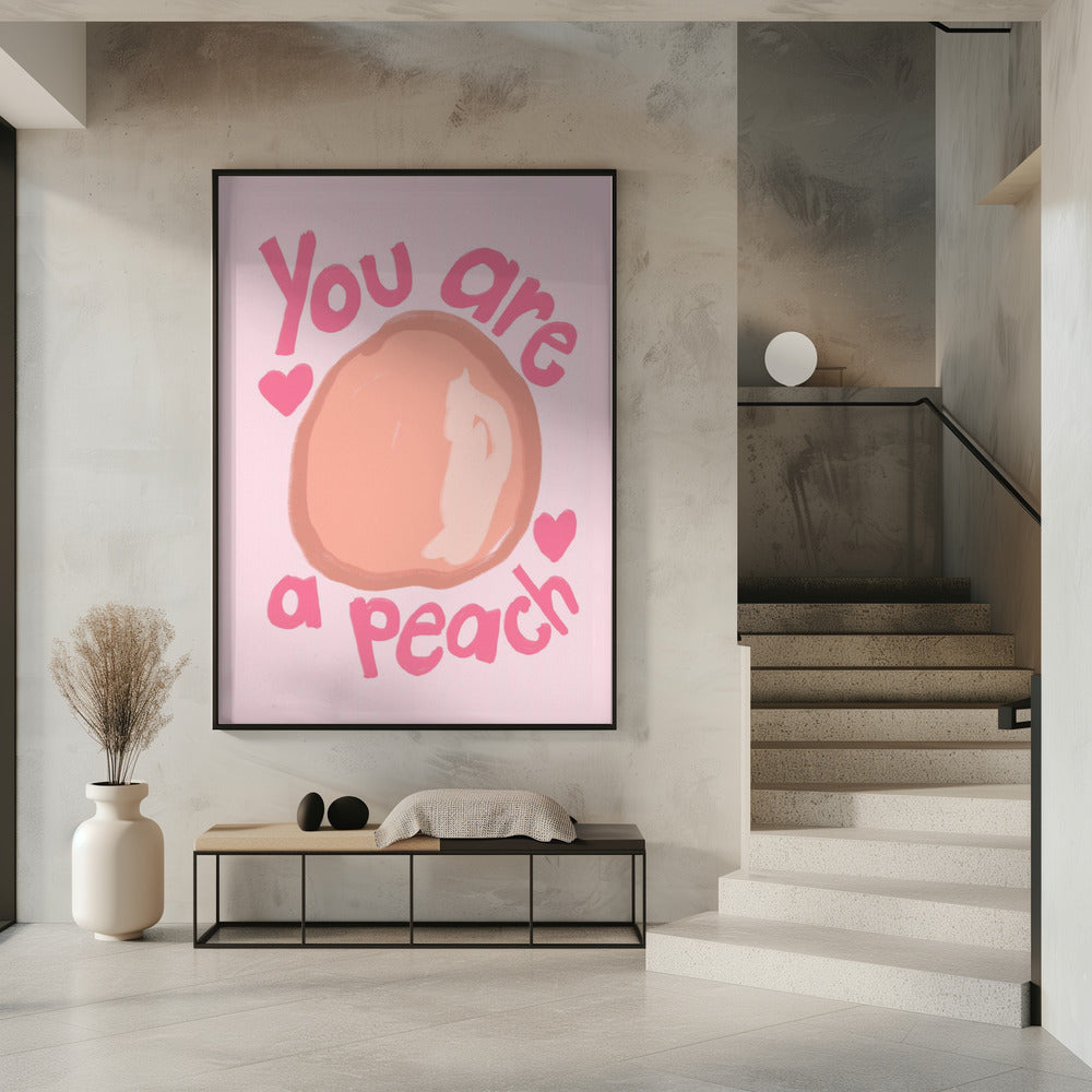 Art Prints of Peach