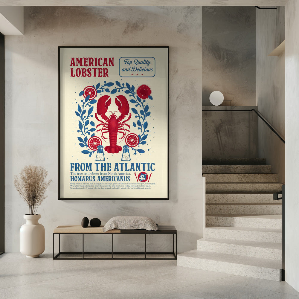Art Prints of Lobster kitchen print