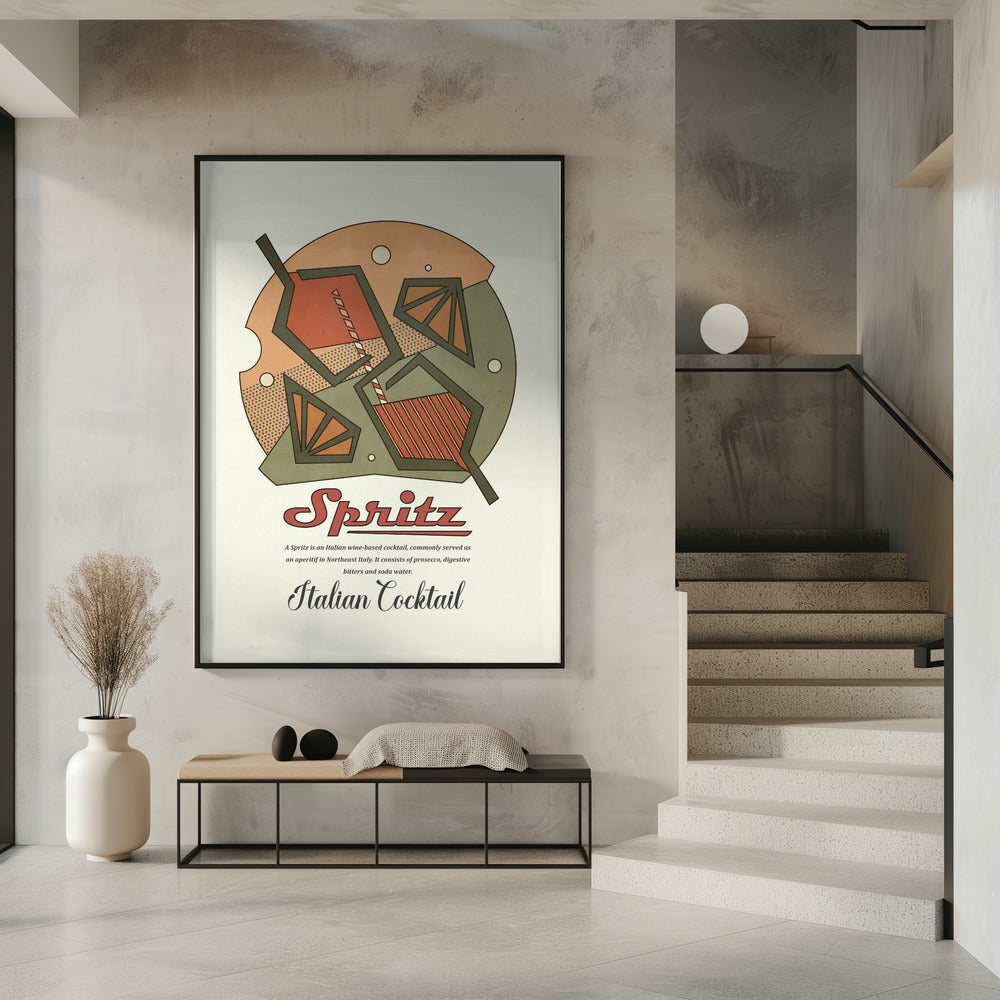 Art Prints of Geometrical spritz print