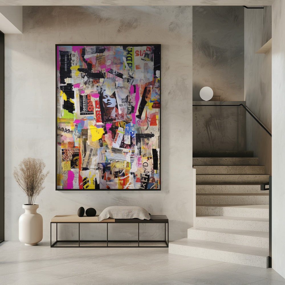 Vivid Collage Echoes