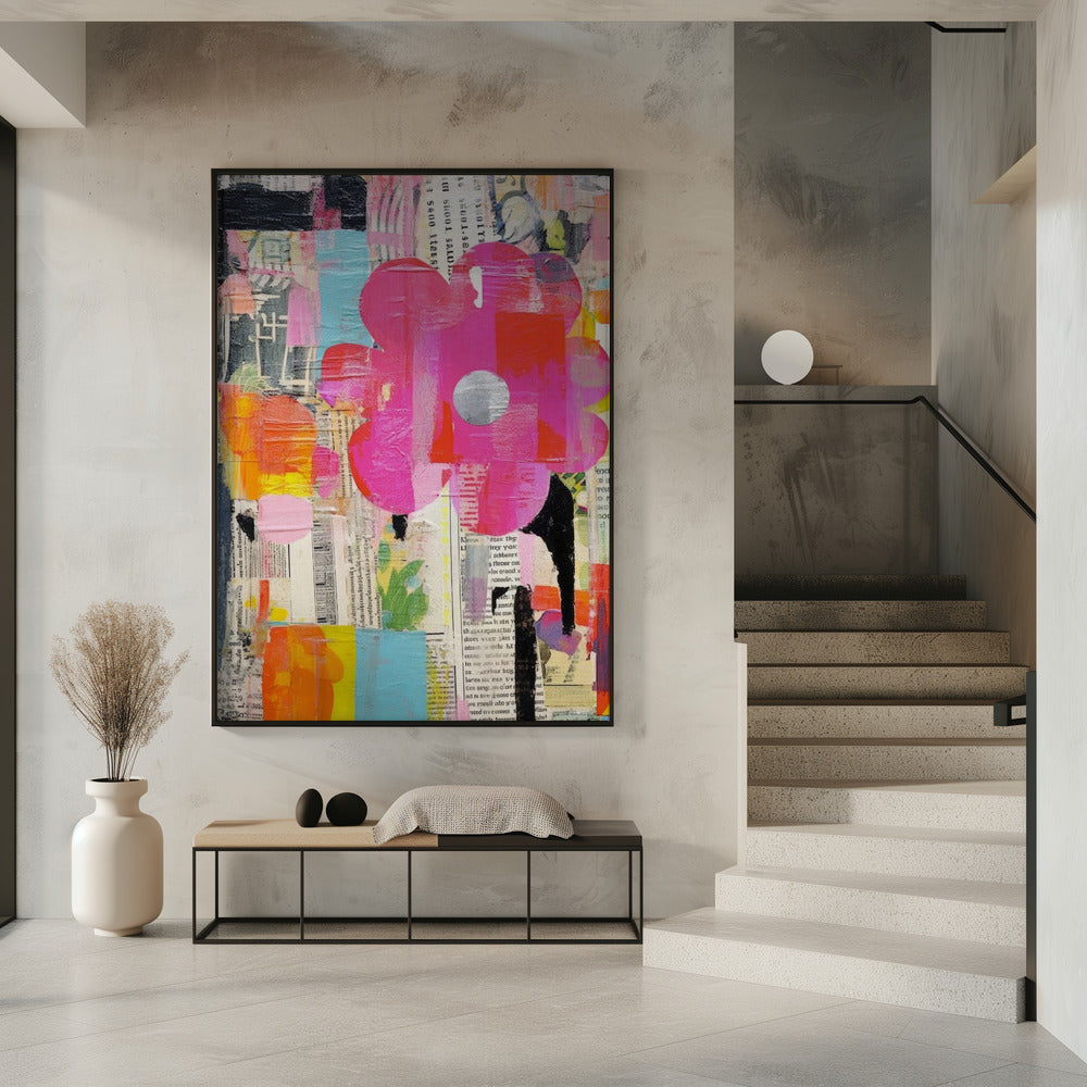 Vibrant Collage Dream