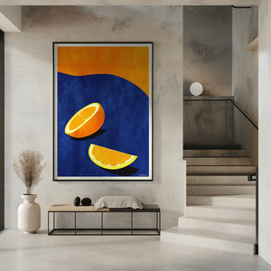 Art Prints of Petit Déjeuner, Deux Oranges