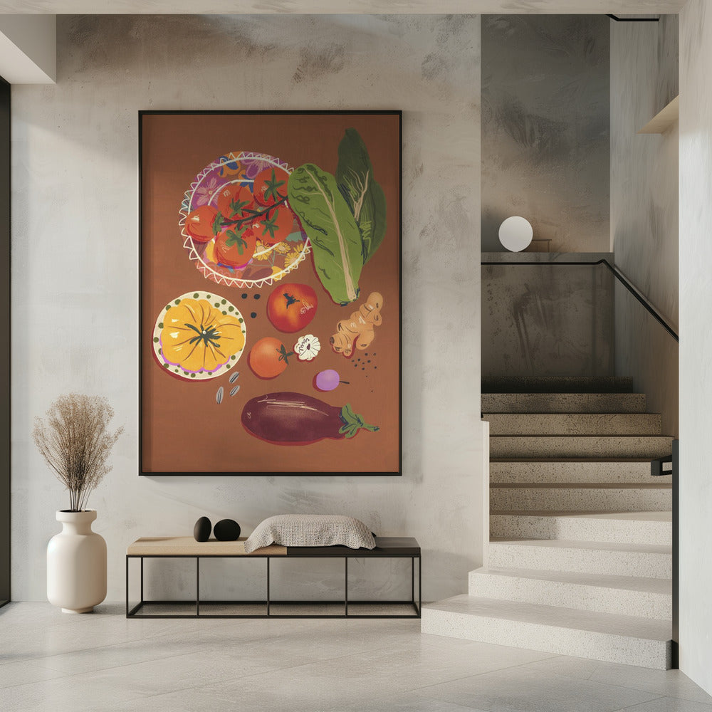 Art Prints of Veggies