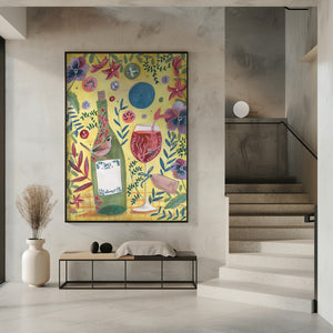 Art Prints of Mermaid Wine