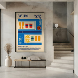 Art Prints of Sashimi Japanese Food Print