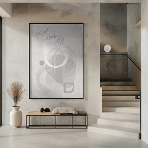 Art Prints of Mid-Century Modern - Good vibes only