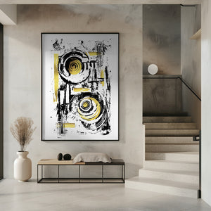Art Prints of ABSTRACT ART Hard Working