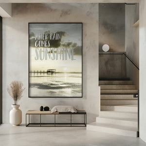 Art Prints of After rain comes sunshine | Sunset