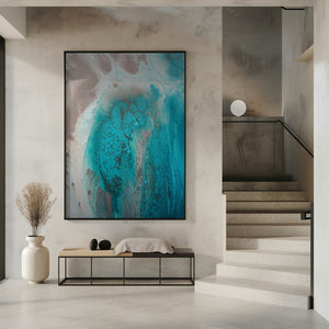 Art Prints of Coral Sea Flow1