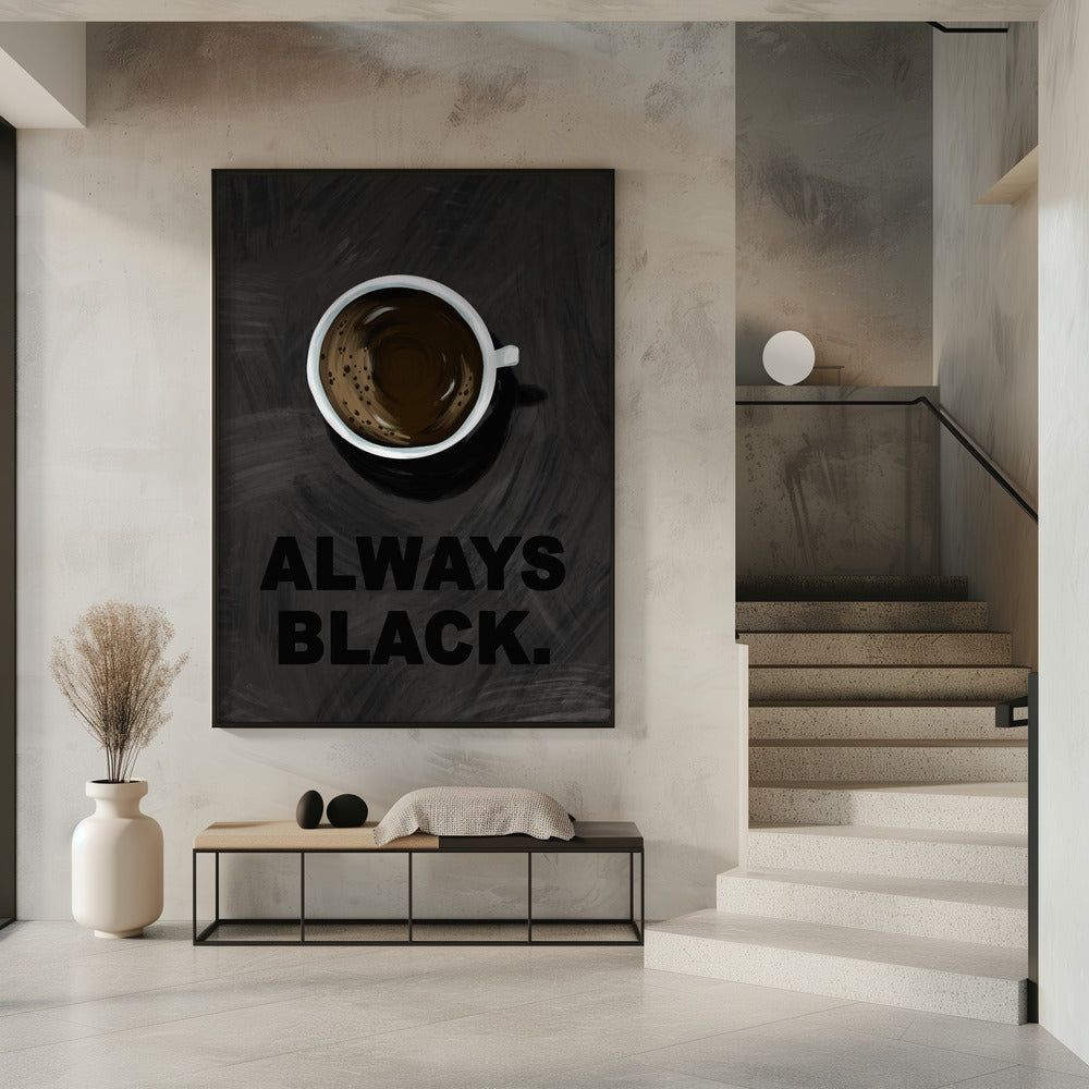 Art Prints of Black Coffee