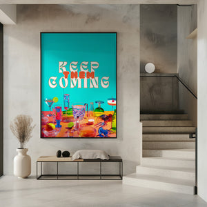 Art Prints of Open bar