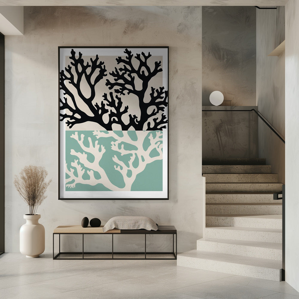Coral Silhouettes