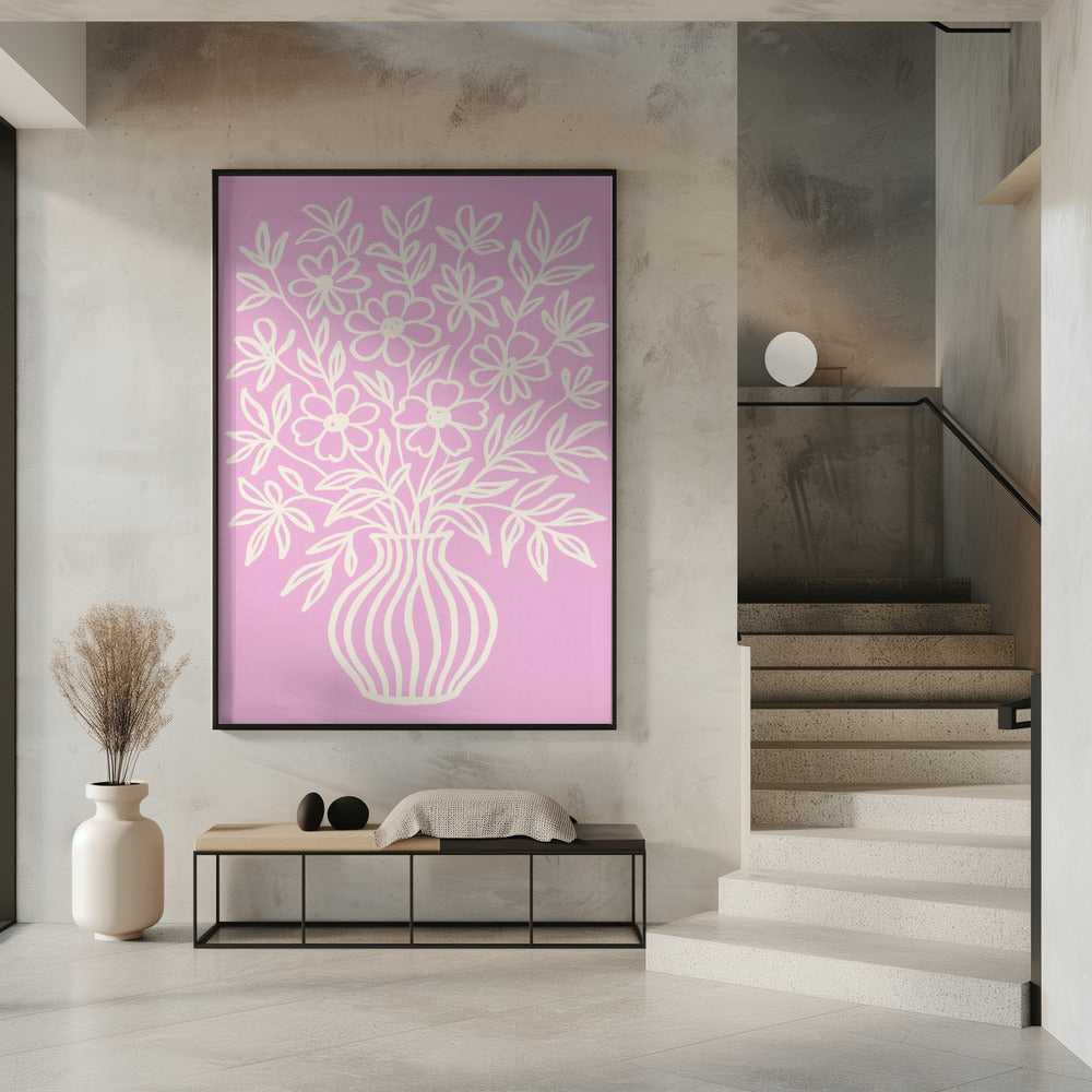 Floral Whimsy Vase