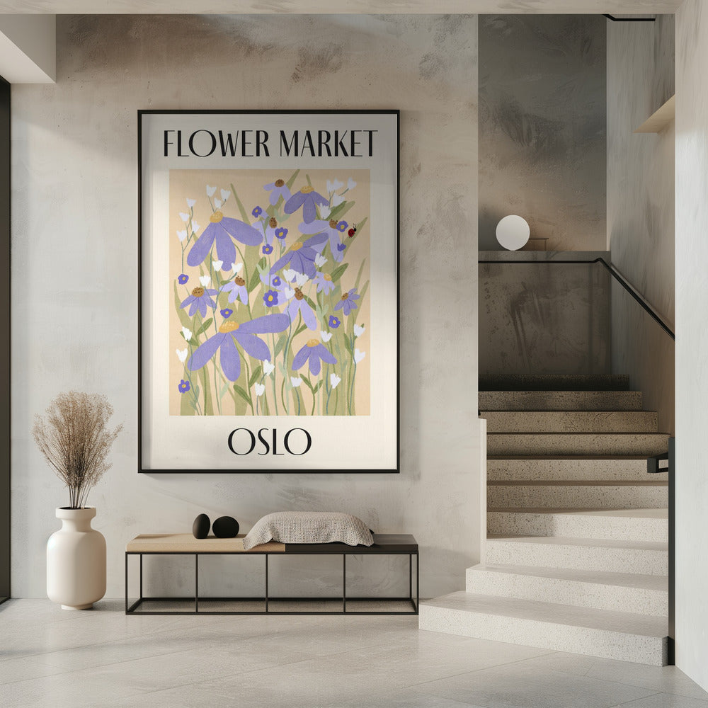 Flower Market Oslo Norway