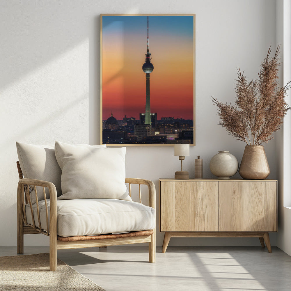 Art Prints of Berlin - Pastell Study #1