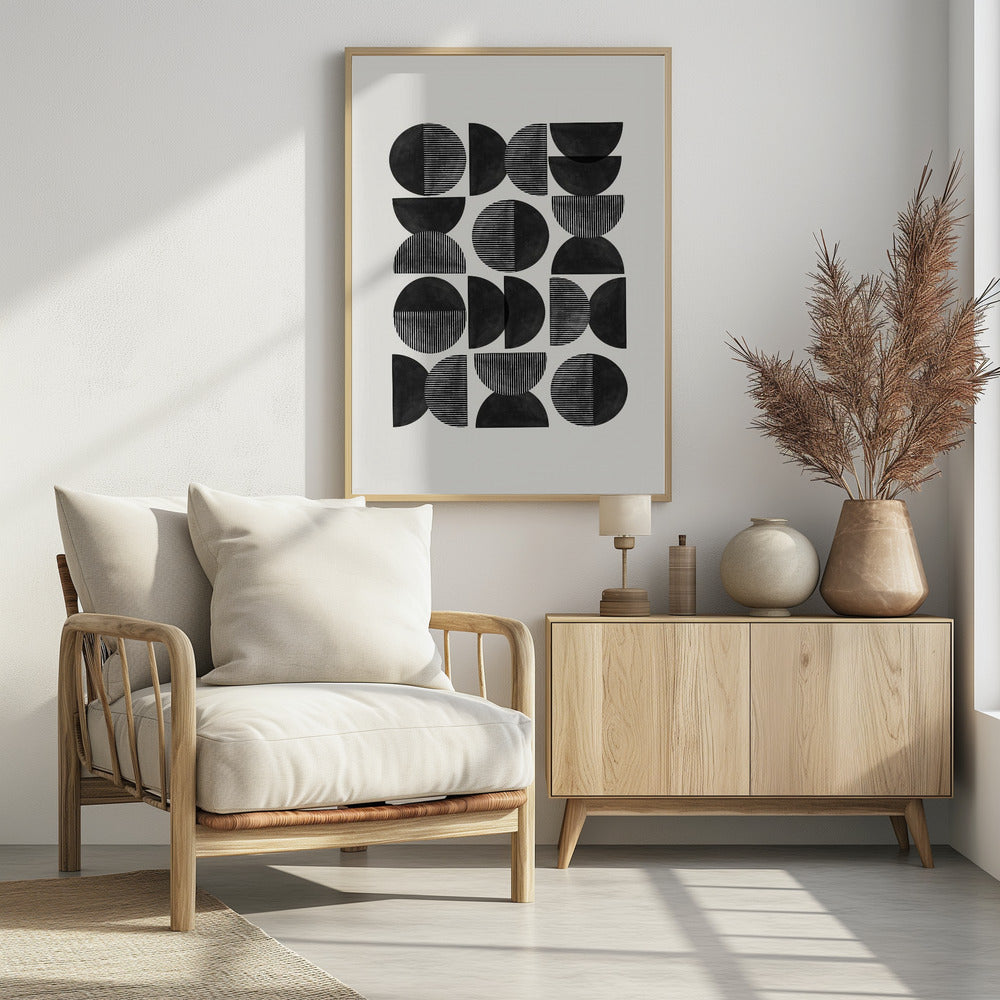 Art Prints of Mid Century, Geometric