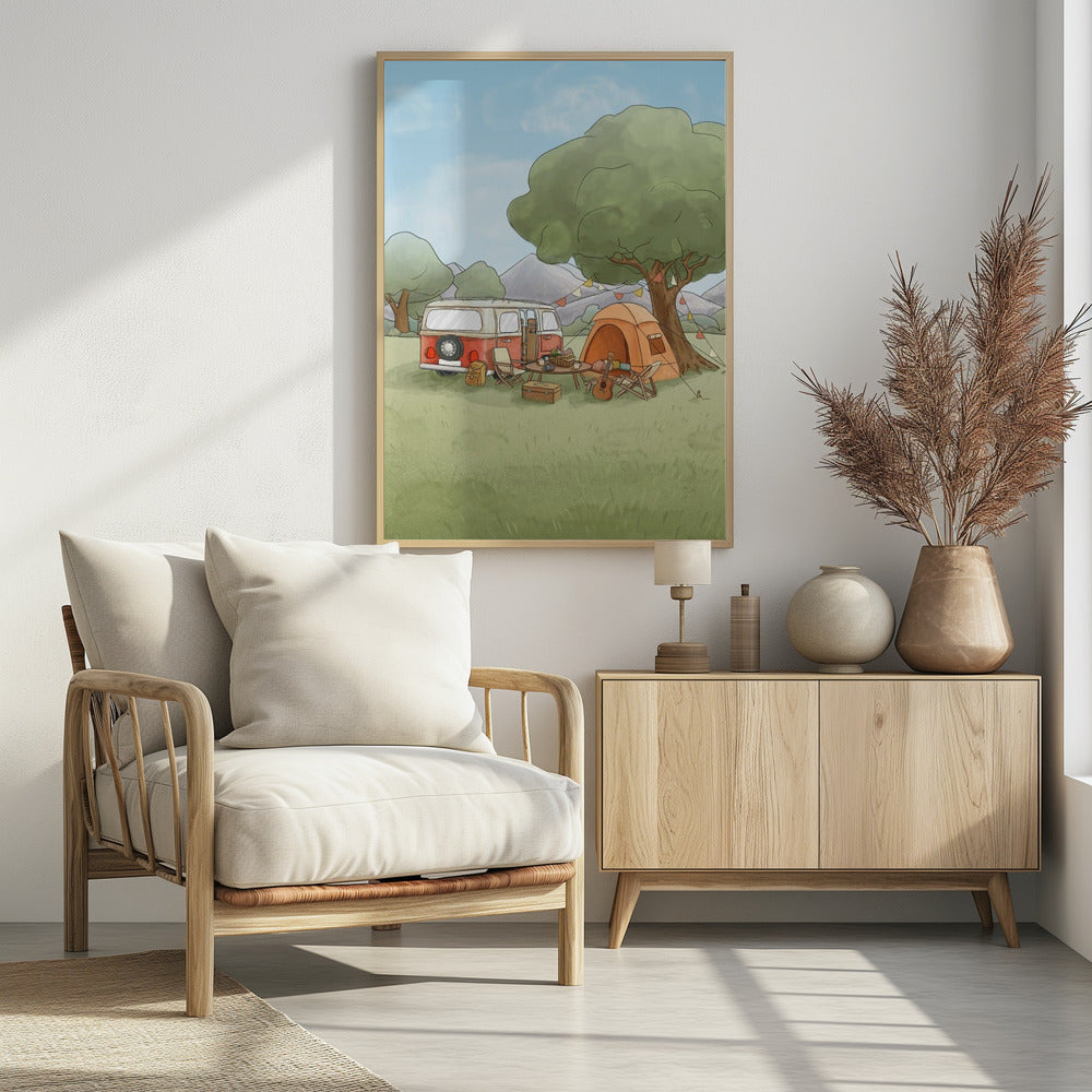 Art Prints of Camping Trip