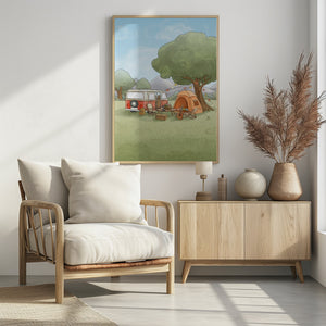 Art Prints of Camping Trip