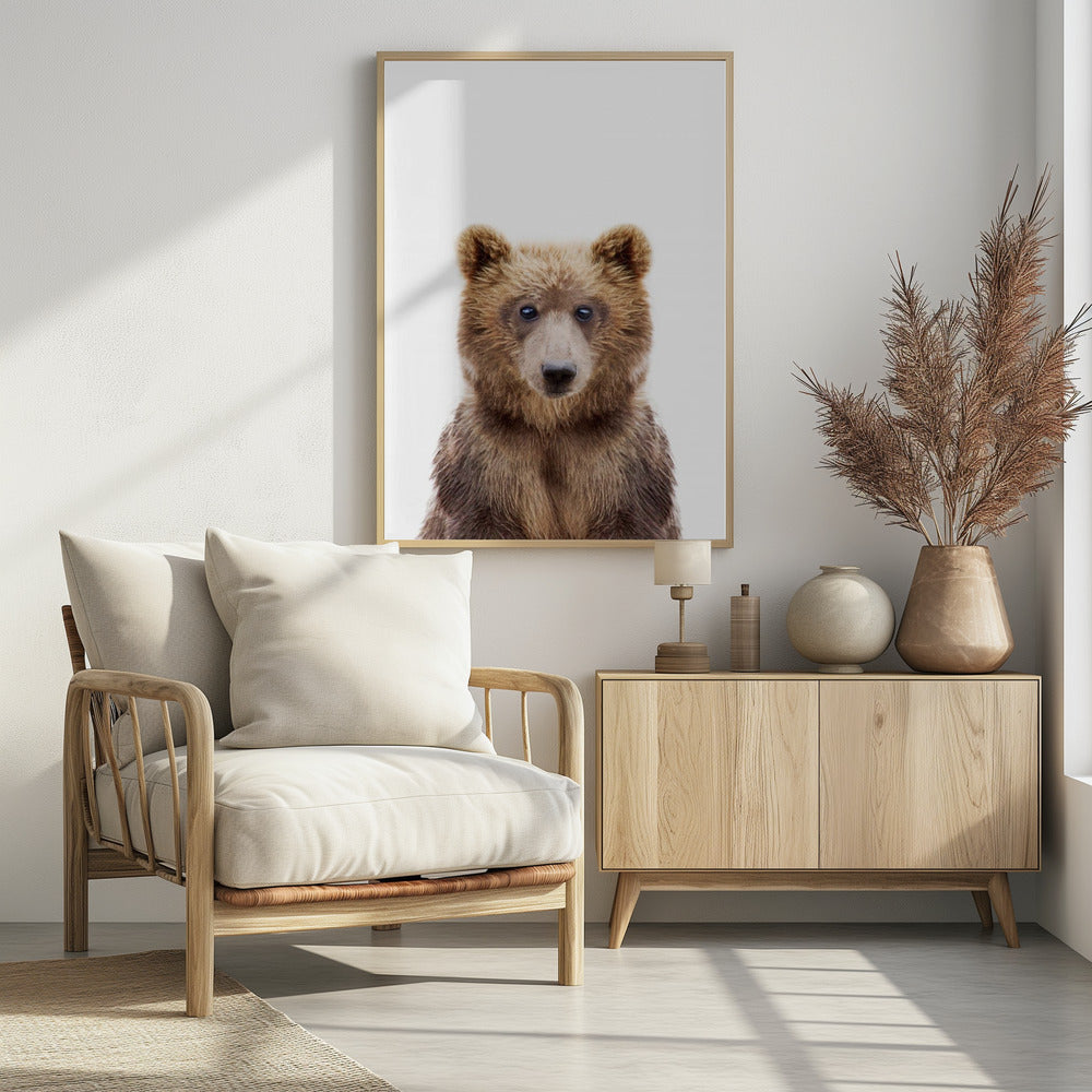 Canvas Art Print Baby Bear