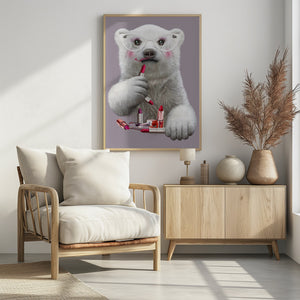 Canvas Art Print lipstick paula
