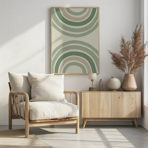 Art Prints of Green Rainbow