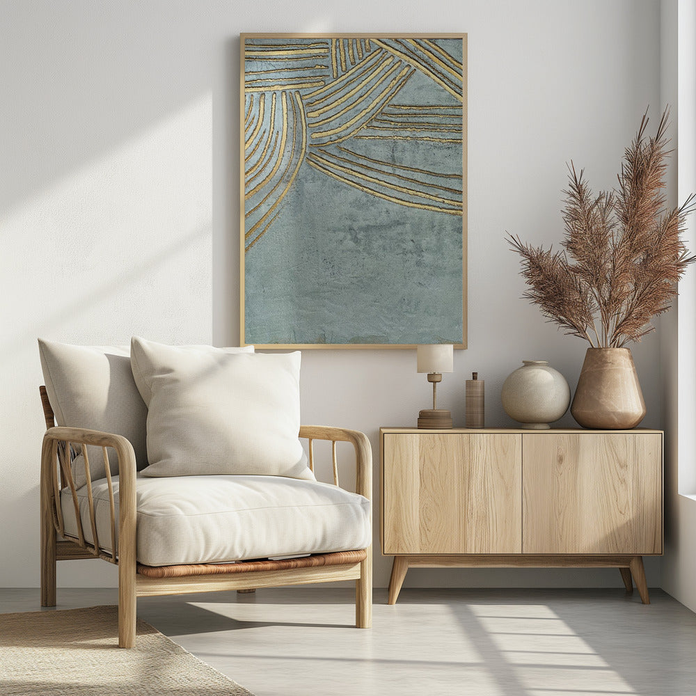 Art Prints of Ancient Gold Sun