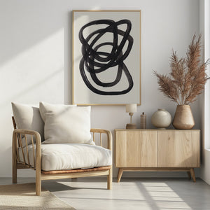 Art Prints of Ink Spiral Rings