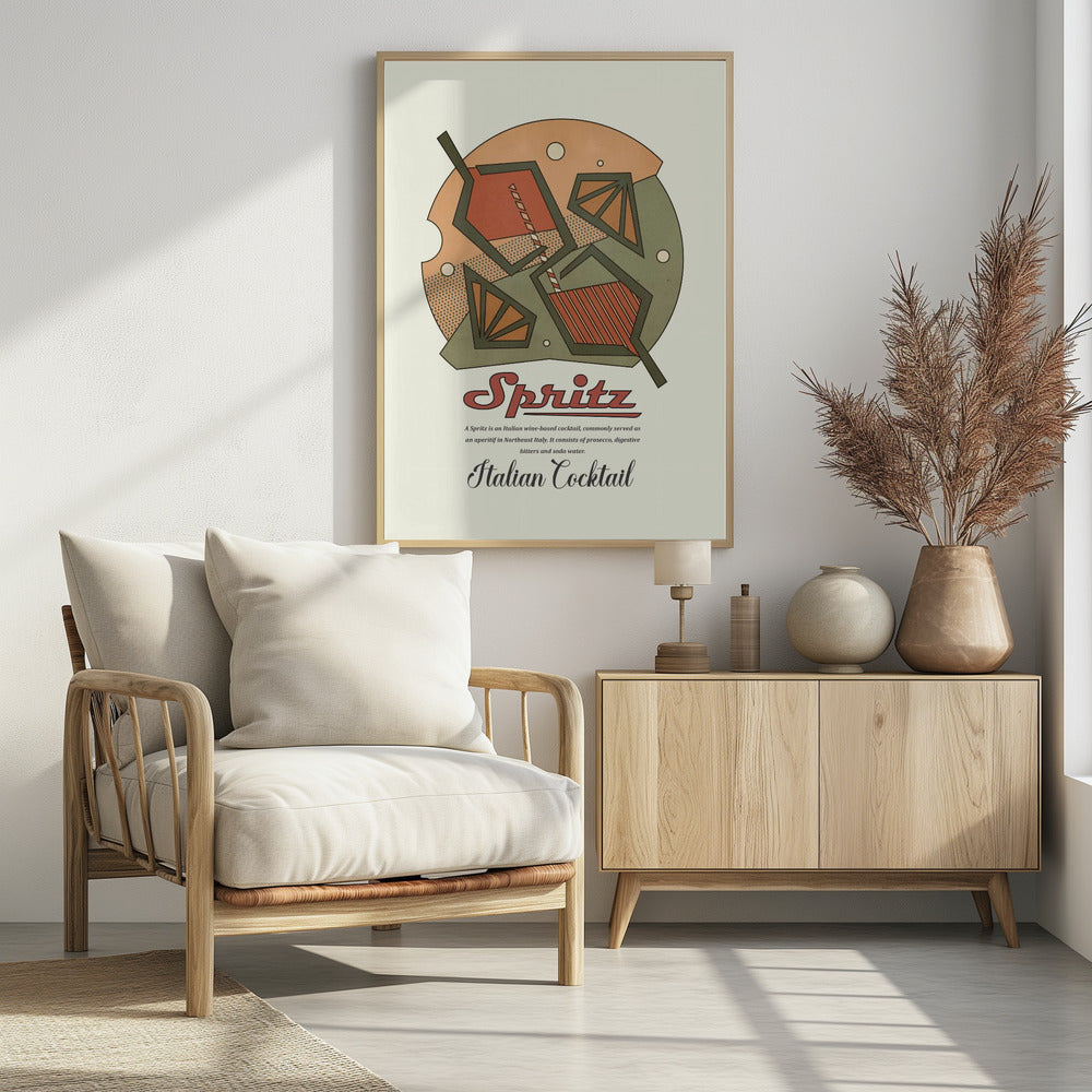 Art Prints of Geometrical spritz print