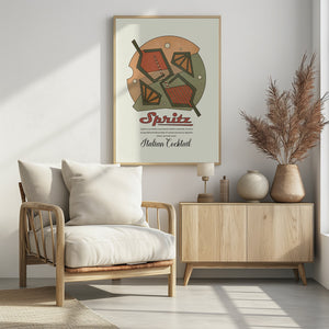 Art Prints of Geometrical spritz print