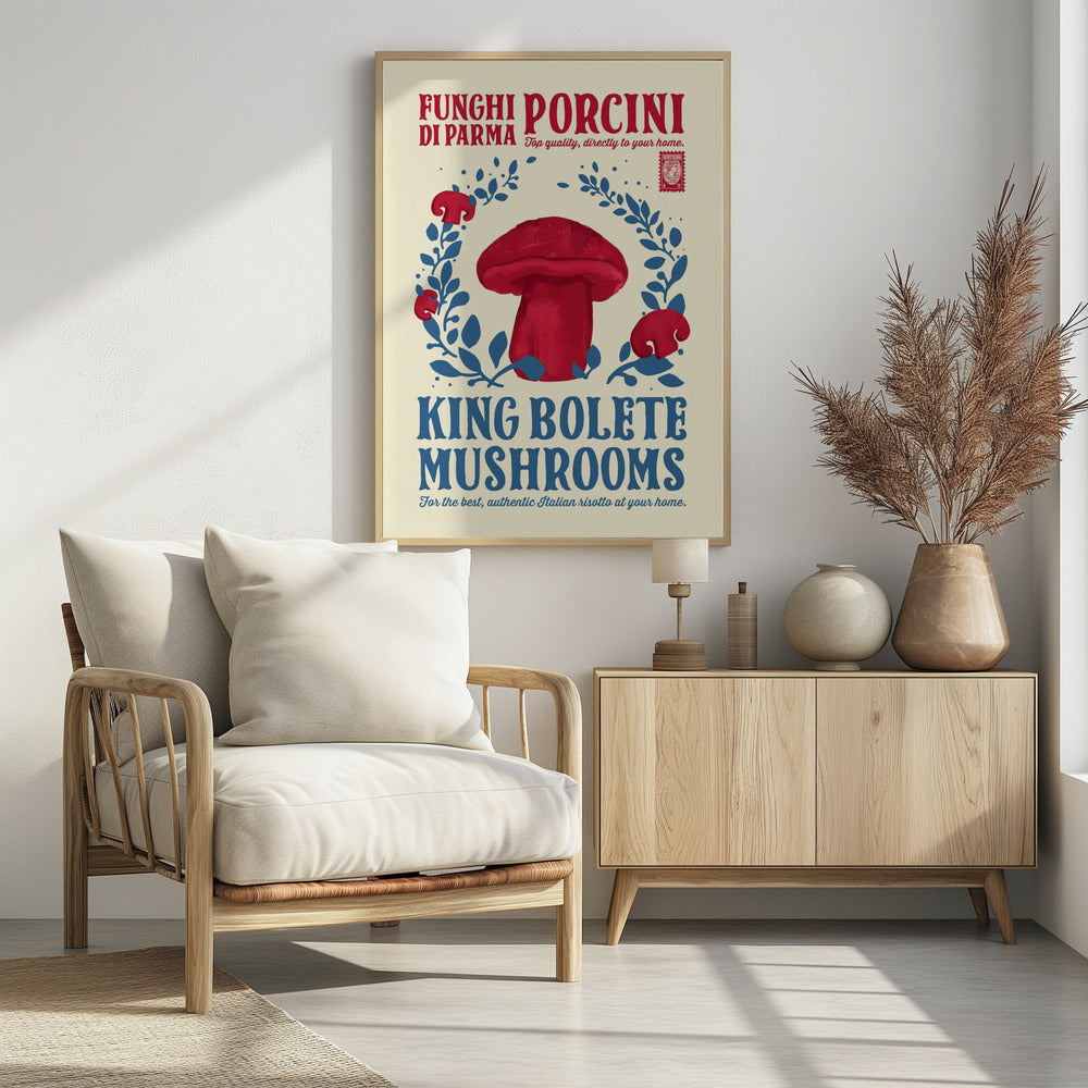Art Prints of Porcini kitchen print