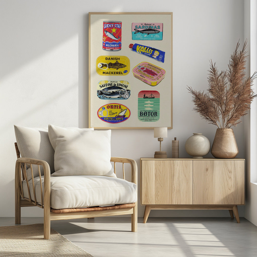 Art Prints of Canned Fish