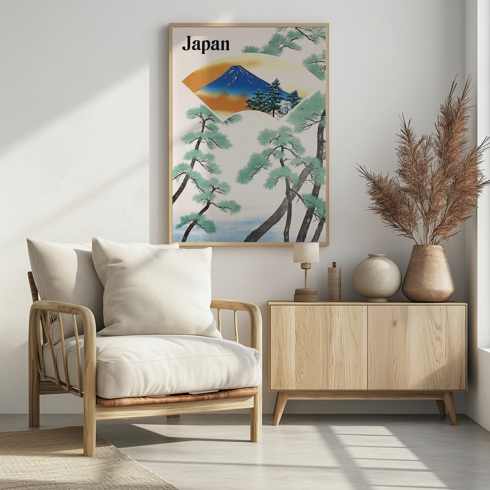 1930s Japanese Government Railways Travel Poster