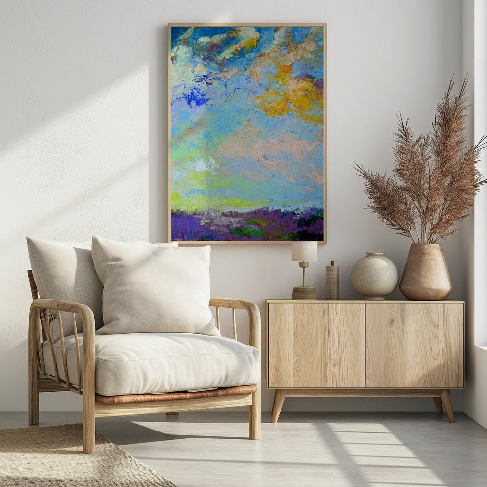 Vivid Sky Landscape