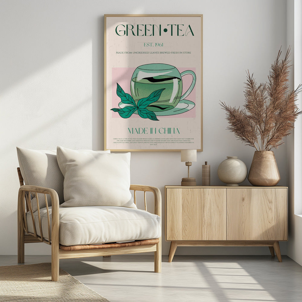 Art Prints of Green Tea No1