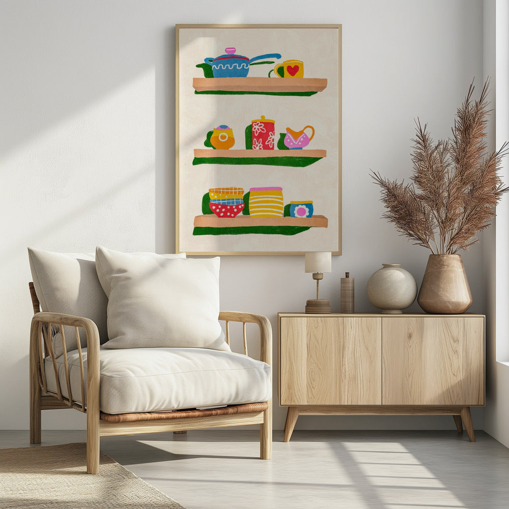 Art Prints of In the kitchen