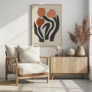 Art Prints of Modern Flower 02