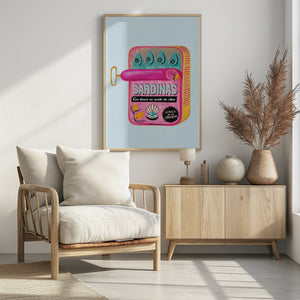 Art Prints of Sardines Tin Can