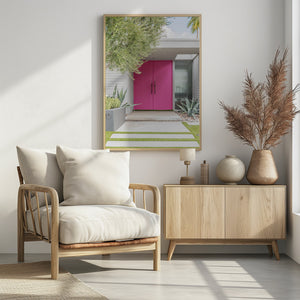 Art Prints of Magenta Pink Doors