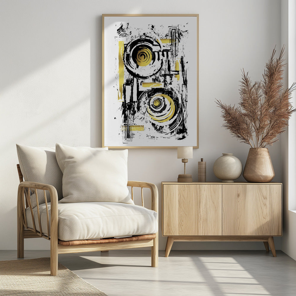 Art Prints of ABSTRACT ART Hard Working