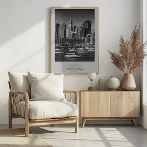 Art Prints of In focus: BOSTON Skyline North End & Waterfront